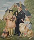 A Family by Fernando Botero